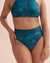 LOLË Mojito High Waist Bikini Bottom Green tropical LWW0579 - View1