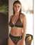SANTEMARE Crochet Triangle Bikini Top Black 01100180 - View1