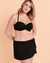TURQUOISE COUTURE Haut de bikini bandeau bonnet D Solid Noir 01200046 - View1