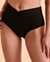 TURQUOISE COUTURE Bas de bikini taille haute Solid Noir 01300201 - View1