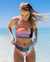 RIP CURL Haut de bikini bandeau Daybreak Imprimé Multicouleur 060WSW - View1