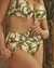 TURQUOISE COUTURE Jungle Leaves Draped High Waist Bikini Bottom Jungle leaves print 01300204 - View1