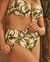 TURQUOISE COUTURE Bas de bikini drapé à taille haute Jungle Leaves Imprimé feuillage 01300204 - View1