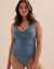 EAU DE SEA Tropical Plunge Tankini Top Blue Stone 01100189 - View1