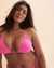 GUESS Haut de bikini triangle licou Monroe Pink Rose monroe E02J25LY00K - View1