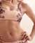 HURLEY Max Hawaiian Cross Back Bikini Top Seashell HT1308 - View1