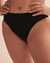 PROFILE Late Bloomer Lace Mid Waist Bikini Bottom Black E23051P90 - View1