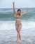 QUINTSOUL Haut de bikini bralette dos croisé Sea Storm Gris P15311699 - View1