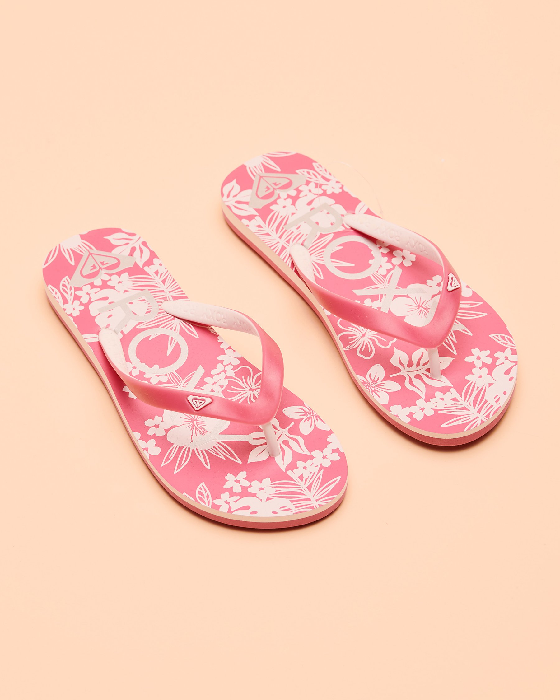 ROXY Tahiti Sandal - Pink/White | Bikini Village