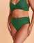 SEA LEVEL Bas de bikini taille haute Honeycomb Vert SL4478HC - View1