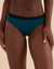 SEATONIC Bas de bikini tanga Vita Contrast Vert foncé 01300210 - View1