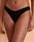 TROPIK Solid Cheeky High Leg Bikini Bottom Black 01300212 - View1