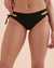 TROPIK Bas de bikini noué aux hanches Solid Noir 01300214 - View1