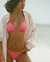 VITAMIN A ZINNIA ECORIB Triangle Bikini Top Bright pink 2320T - View1