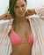 VITAMIN A ZINNIA ECORIB Triangle Bikini Top Bright pink 2320T - View1
