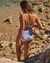 TURQUOISE COUTURE Bas de bikini taille haute Blue Floral Bleu clair floral 01300224 - View1