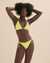 BILLABONG Haut de bikini triangle Sol Searcher Lime pâle ABJX300643 - View1