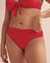 BLEU ROD BEATTIE Kore Sarong Hipster Bikini Bottom Carmine RBKK00511 - View1