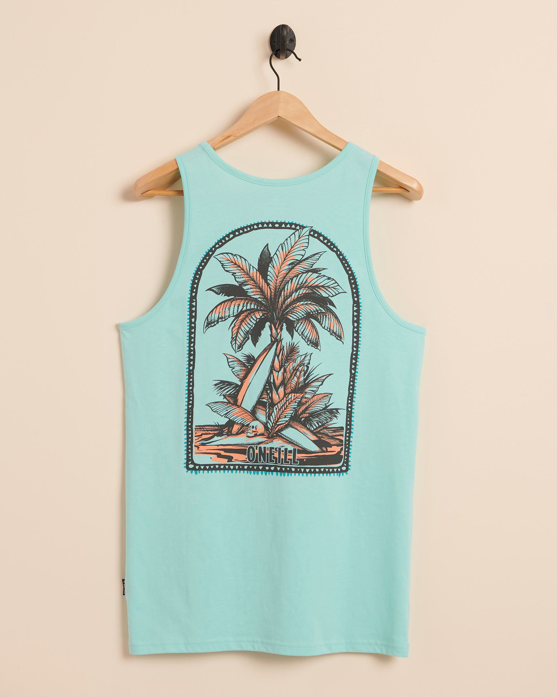 O'NEILL Castoff Tank Top Turquoise SU3118211 - View2