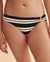 RALPH LAUREN Bas de bikini aux hanches Resort Stripe Rayures noires et blanches 20394051 - View1