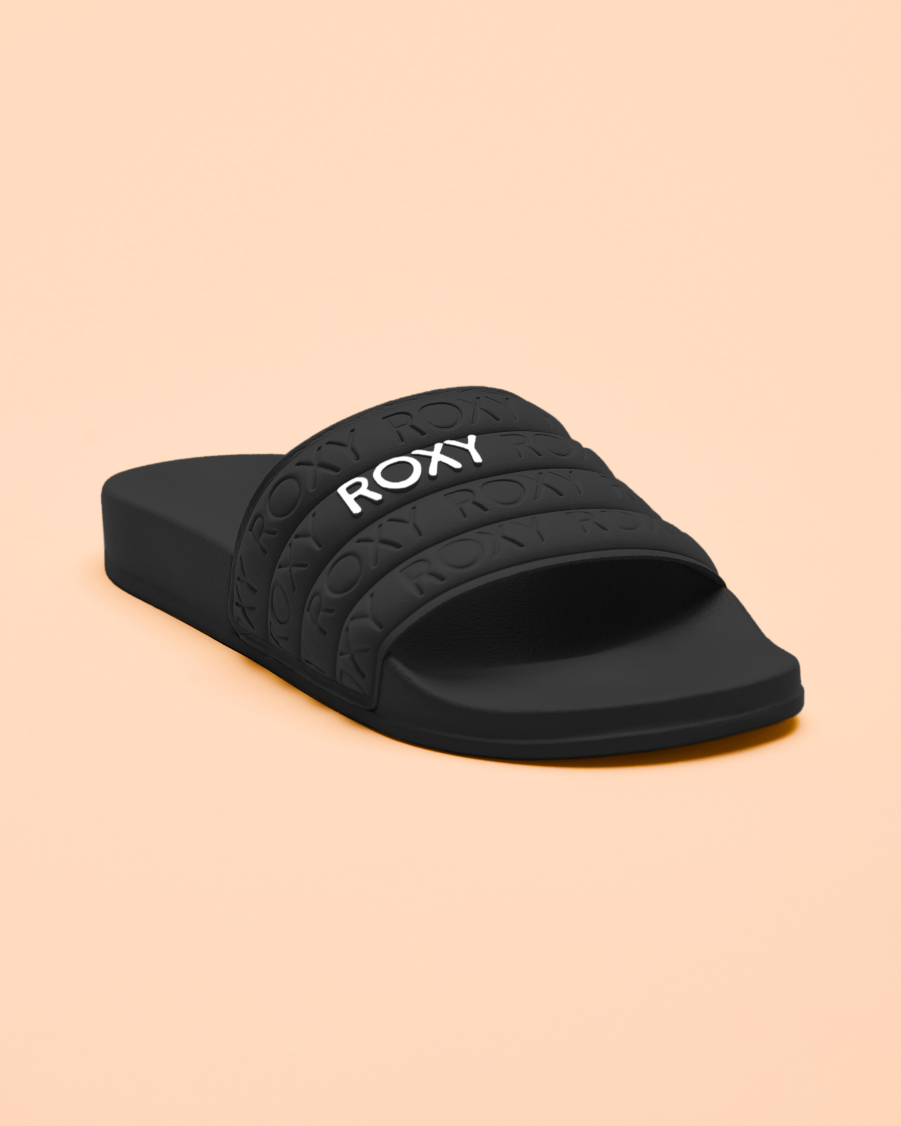 ROXY Slippy Sandals Black ARJL100999 - View4