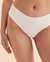 TROPIK Bas de bikini tanga Textured Blanc neige 01300228 - View1