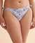 TURQUOISE COUTURE Blue Floral Side Tie Bikini Bottom Light blue floral 01300223 - View1