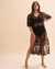 URBAN LUX Lace Tunic Black 2340B - View1