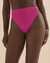 VITAMIN A Bas de bikini cheeky taille haute LOLITA ECORIB Rose éclatant 210B - View1