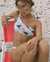 O'NEILL ROXBURY One Shoulder Bikini Top Floral stripes FA2474045T - View1