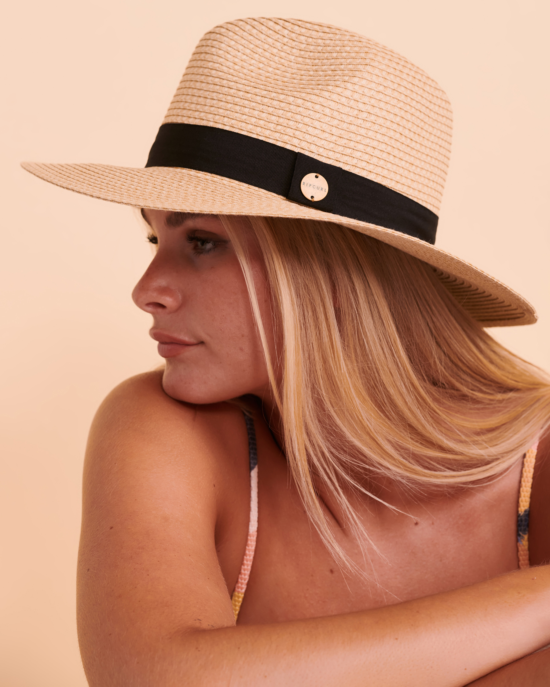 RIP CURL DAKOTA Panama Hat Natural GHAFO1 - View1