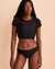 SEATONIC Rashguard manches courtes MESH Noir 01100122 - View1