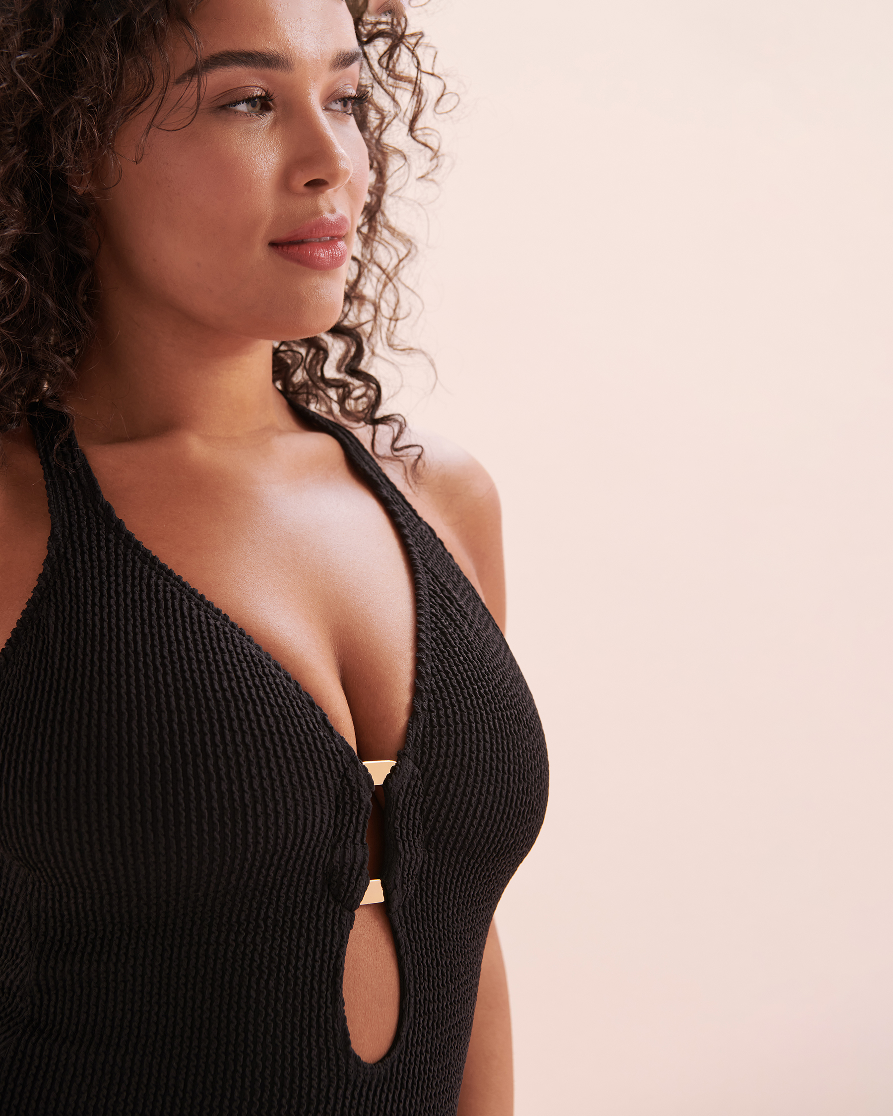 Pucker Up Plunge One-piece Swimsuit