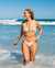 RIP CURL La Quinta Bralette Bikini Top Off White 0CTWSW - View1