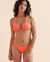 EIDON Sorbet Kali Textured Triangle Bikini Top Sour Peach 3521300 - View1