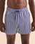 HAMABE Volley Swimsuit Blue Stripes 03100024 - View1