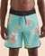 QUIKSILVER Surfsilk Scallop Boardshort Swimsuit Radiant Blue EQYBS04771 - View1