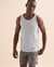 RIP CURL Fade Out Icon Tank Top Yucca 0M0MTE - View1