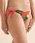 SKYE Break of Day Juliana Side Tie Bikini Bottom Ruby Tropical SK764148 - View1