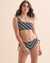 TROPIK Stripes One Shoulder Bandeau Bikini Top Diagonal Stripe 01100243 - View1