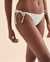 TROPIK Bas de bikini noué aux hanches texturé Vert givré 01300265 - View1
