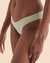 TROPIK Textured V-cut Bikini Botttom Frosty Green 01300266 - View1