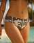 TURQUOISE COUTURE Bas de bikini bande de taille pliée Palm Tree Palmiers kaki 01300292 - View1