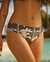 TURQUOISE COUTURE Bas de bikini bande de taille pliée Palm Tree Palmiers kaki 01300292 - View1
