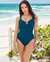 MIRACLESUIT Must Haves Escape One-piece Swimsuit Blue 6516666 - View1