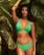 BLEU ROD BEATTIE Ring Me Up Triangle Bikini Top Bright Green RBMU24107 - View1