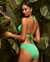 BLEU ROD BEATTIE Ring Me Up Mid Waist Bikini Bottom Bright Green RBMU24542 - View1