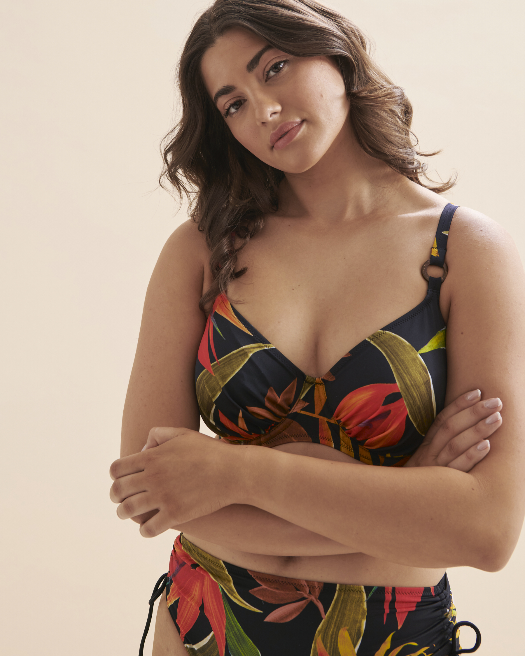 FANTASIE Pichola DD/E/F Cup Full Coverage Bikini Top - Tropical