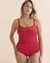 JANTZEN Haut tankini Solids Eden Rouge JZ24181T - View1