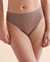 O'NEILL Bas de bikini taille haute Max Saltwater Solids Taupe foncé SP4474086B - View1